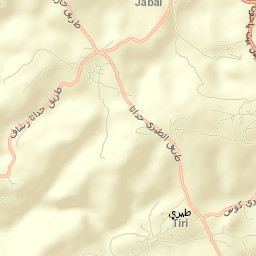 Caza de Bent Jbaïl Street Map