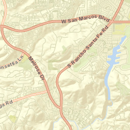 Lake San Marcos Street Map