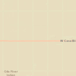 Casa Blanca Street Map