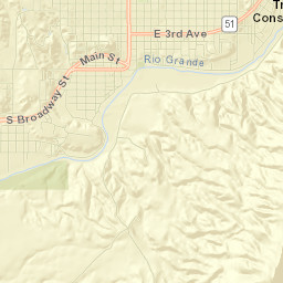 Truth or Consequences Street Map