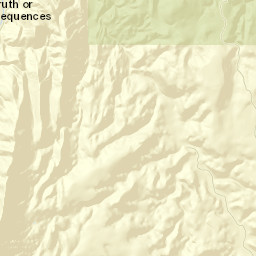 Sierra County Street Map