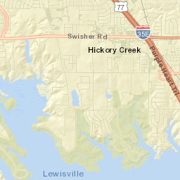 Hickory Creek Street Map