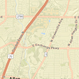Allen Street Map