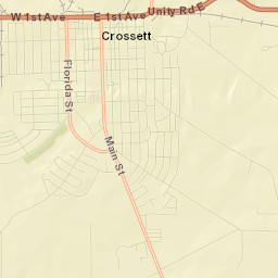 101-199 Highway 133, Crossett, AR 71635 Street Map