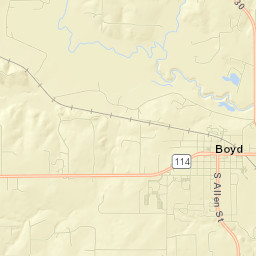Boyd Street Map