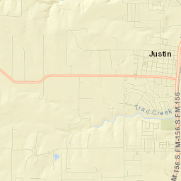 Justin Street Map