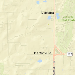 Lantana Street Map
