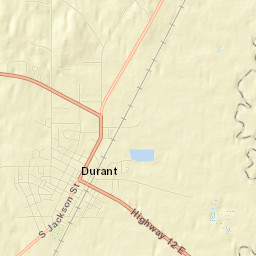 Durant Street Map