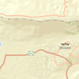 Kefar Rosh HaNiqra Street Map