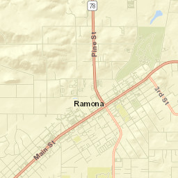 Ramona Street Map
