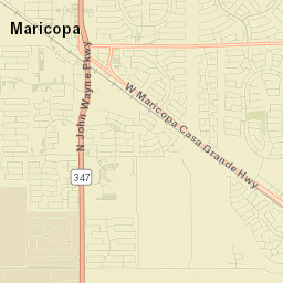 Maricopa Street Map