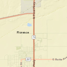 Florence Street Map