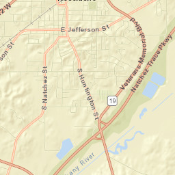 Kosciusko Street Map