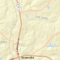 Greenville Street Map