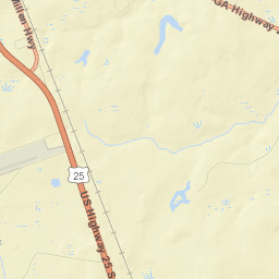 Burke County Street Map