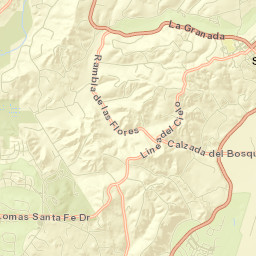 Rancho Santa Fe Street Map