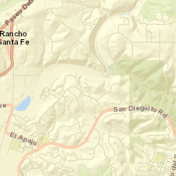 Fairbanks Ranch Street Map
