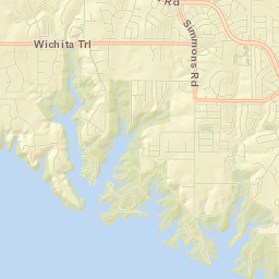 Flower Mound Street Map