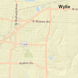 Wylie Street Map