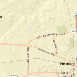 Highway 11, Pittsburg, TX 75686, USA Street Map