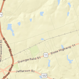 Pittsburg Street Map