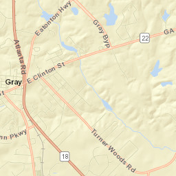 Gray Street Map