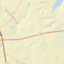 School St, Louisville, GA 30434 Street Map