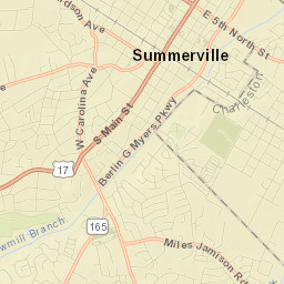 Summerville Street Map