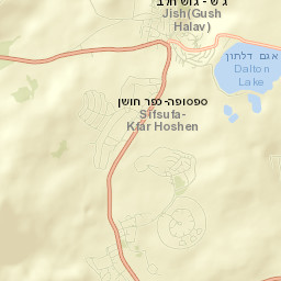 Jīsh Street Map