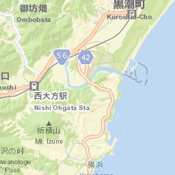 Kuroshio Street Map