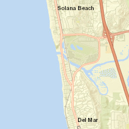 Del Mar Street Map
