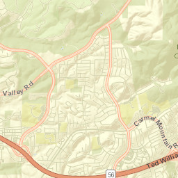 Rancho Penasquitos Street Map