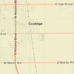 Coolidge Street Map