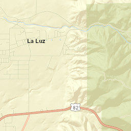 La Luz Street Map
