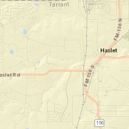 Haslet Street Map
