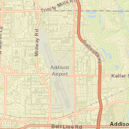 Addison Street Map