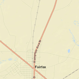 Fairfax Street Map