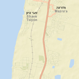 El Mazra‘a Street Map