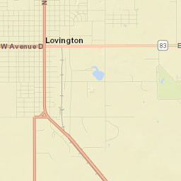 Lovington Street Map