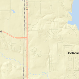 Pelican Bay Street Map
