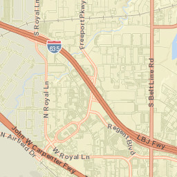 8617-8649 South Freeport Parkway, Irving Street Map