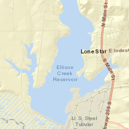 Lone Star Street Map