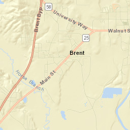 Brent Street Map