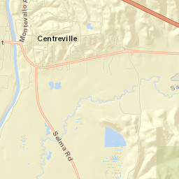 Centreville Street Map