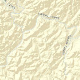 Coosa County Street Map