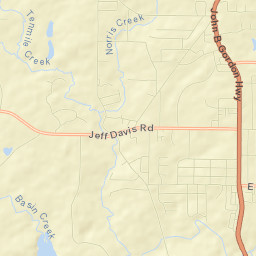Hannahs Mill Street Map