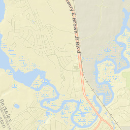 Hanahan Street Map