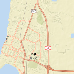 Acre Street Map