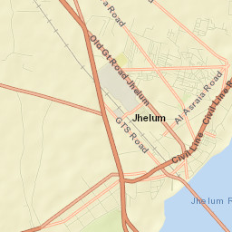 Jhelum Street Map