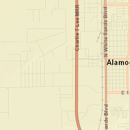 Alamogordo Street Map